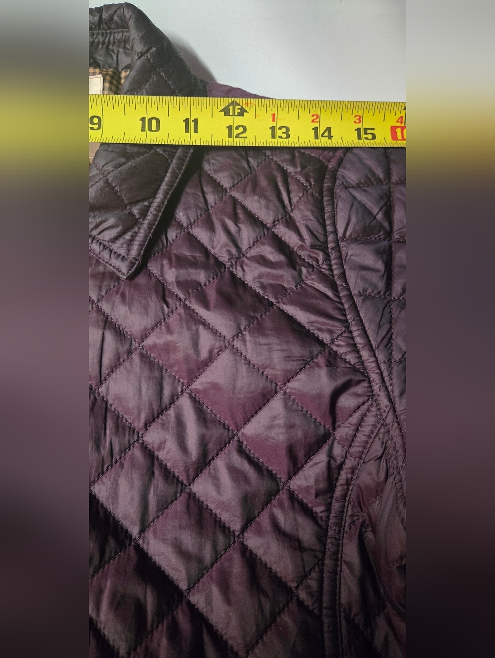 Weatherproof Women's Plum Quilted Utility Jacket - Picture 6 of 7